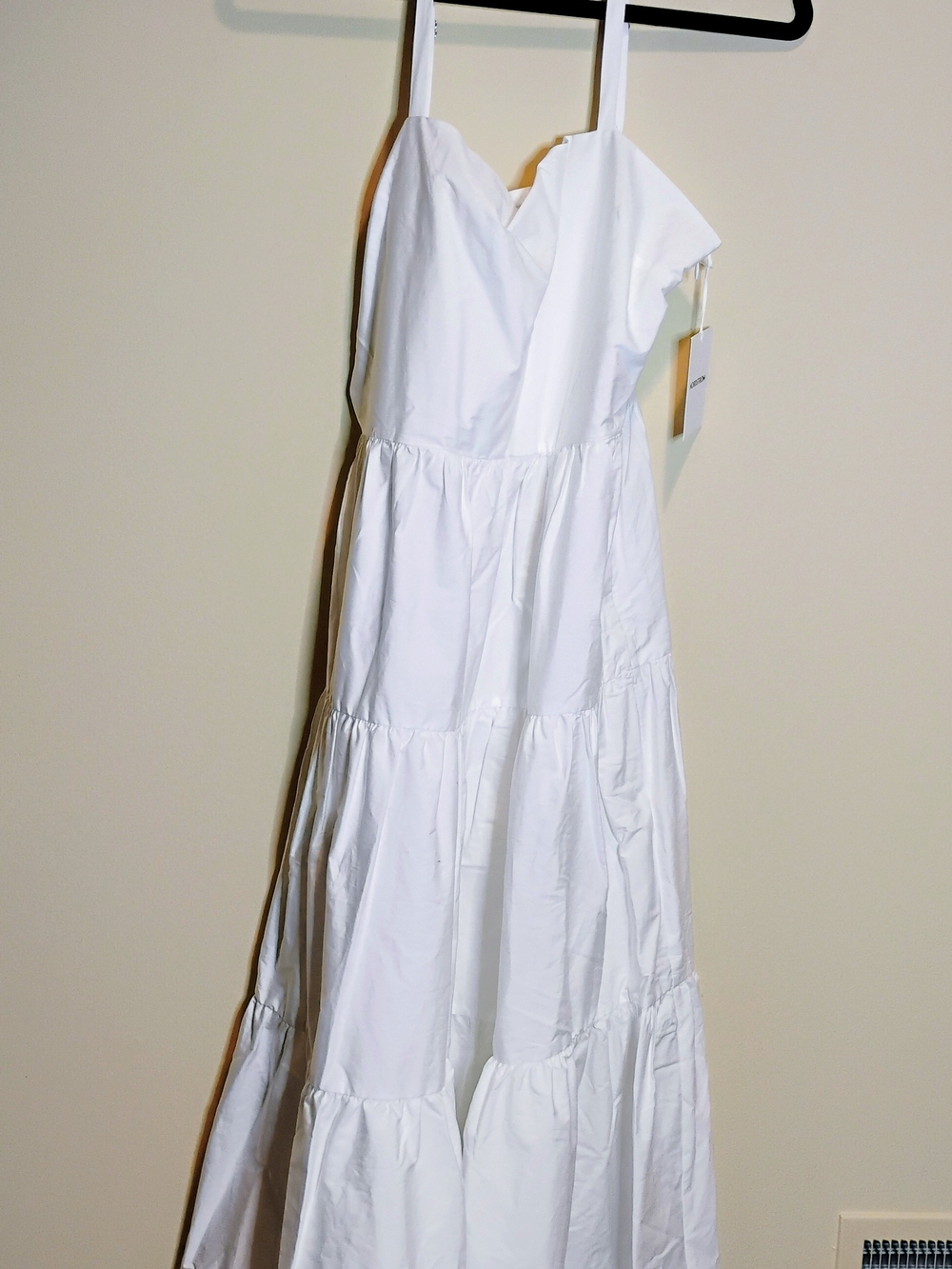 NWT Nordstrom White Tiered Sundress XL